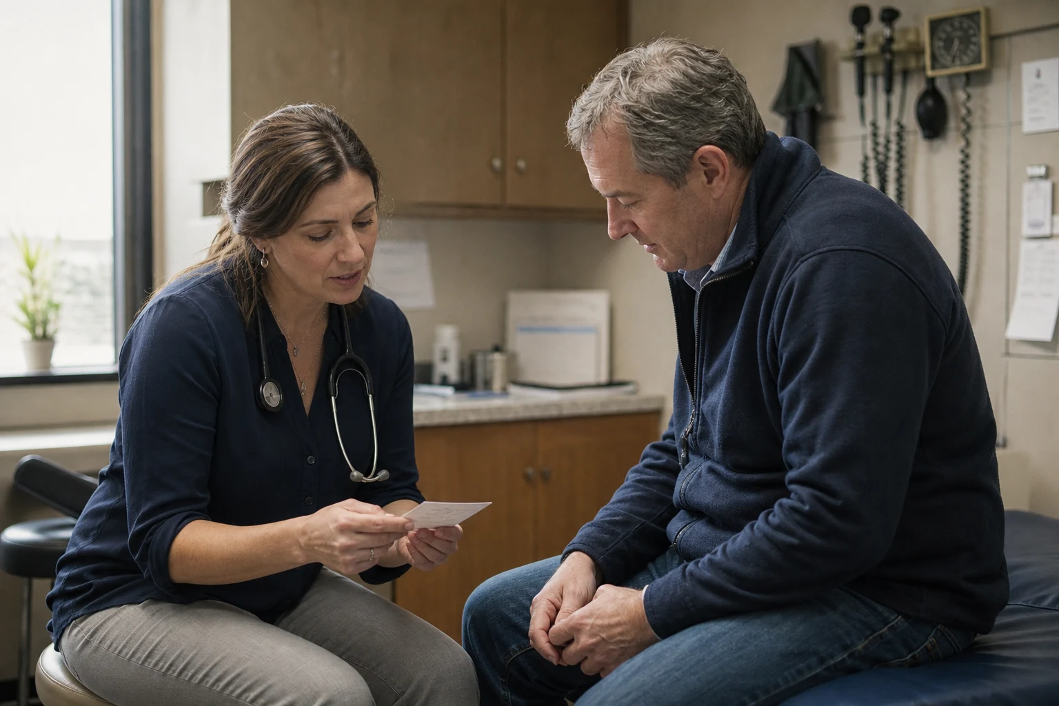A family medicine consultation